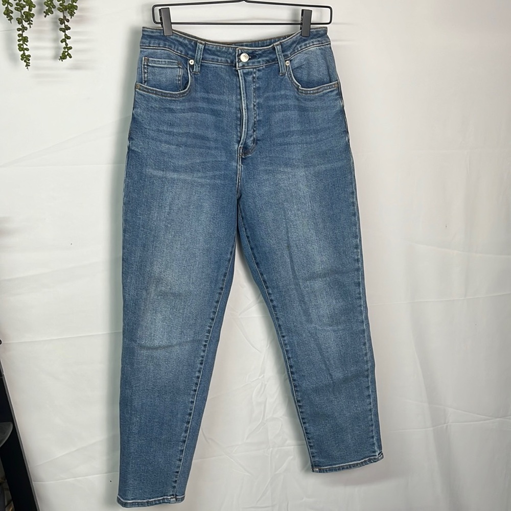 FOREVER 21 | Women's High Waisted Mom Jeans Button Up Size 31 EUC